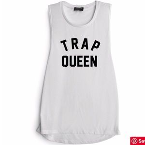 NWOT Private Party Grey Muscle Tank